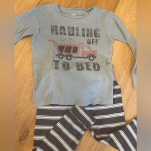 Carter's Dump Truck Pajamas